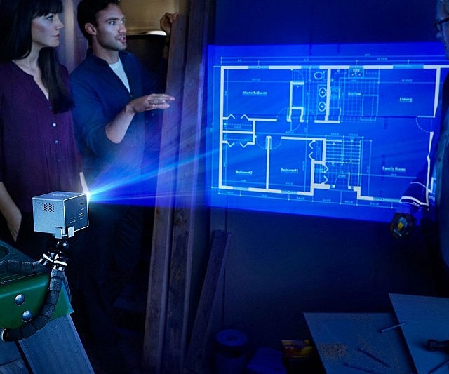 Cinematic Anywhere Projector